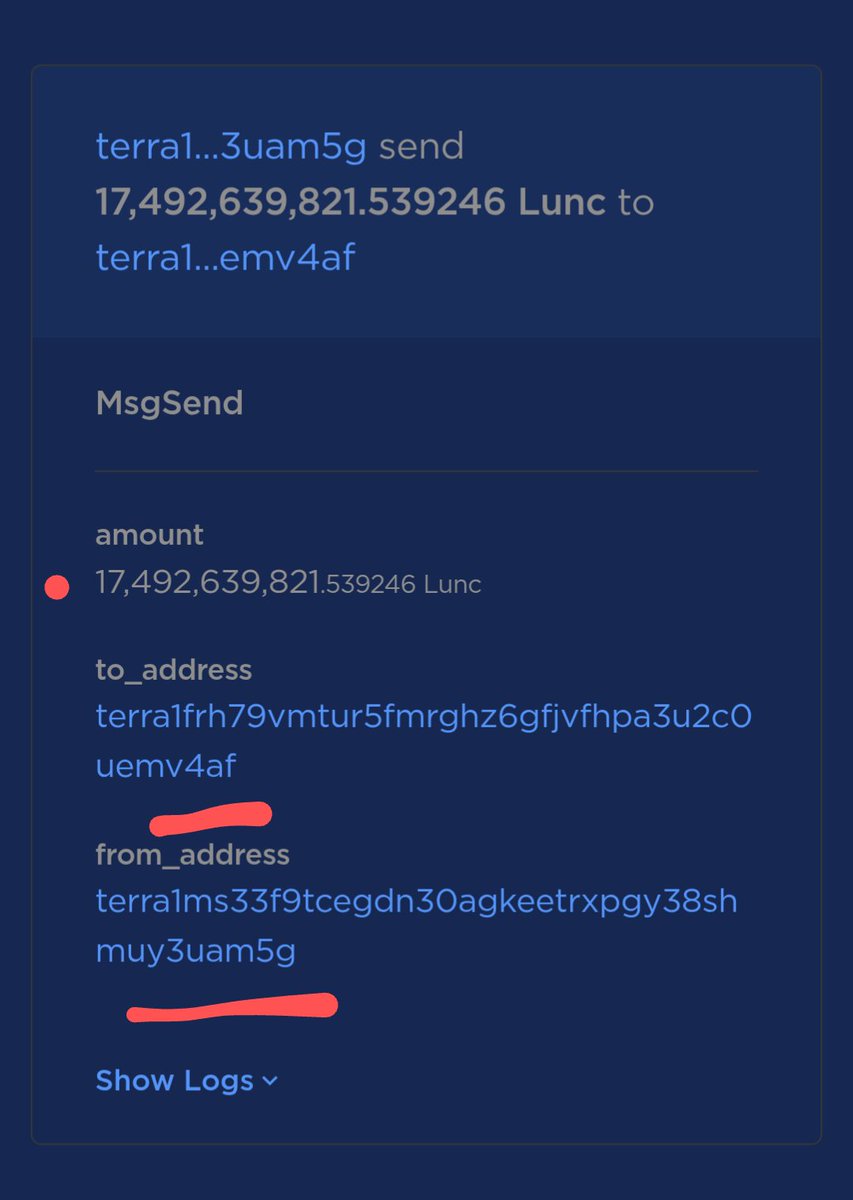 I'm still trying to comprehend this..... 
This is m5g... The wallet that delegated 100B to autostake..... m5g sent 17B lunc to Binance's 4af while burning 87m lunc on 8/27/25.  The next day, Binance's SQE sent 17B lunc to replace the coins in m5g that were moved the day before