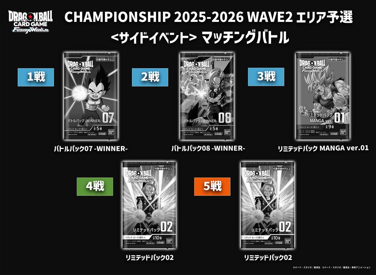 ☆大会情報☆ 『CHAMPIONSHIP 2025-2026 WAVE2 エリア予選』サイド