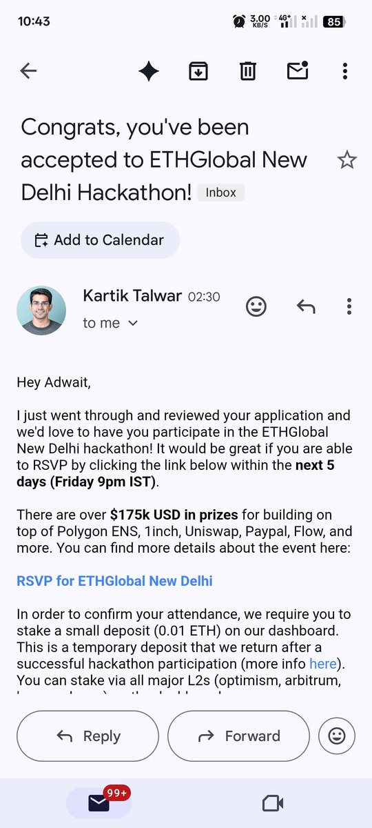 Applied recently and got the approval thanks to <a href="/ethereum/">Ethereum</a> for this opportunity 

Now waiting for someone to sponsor 0.01 eth 😁