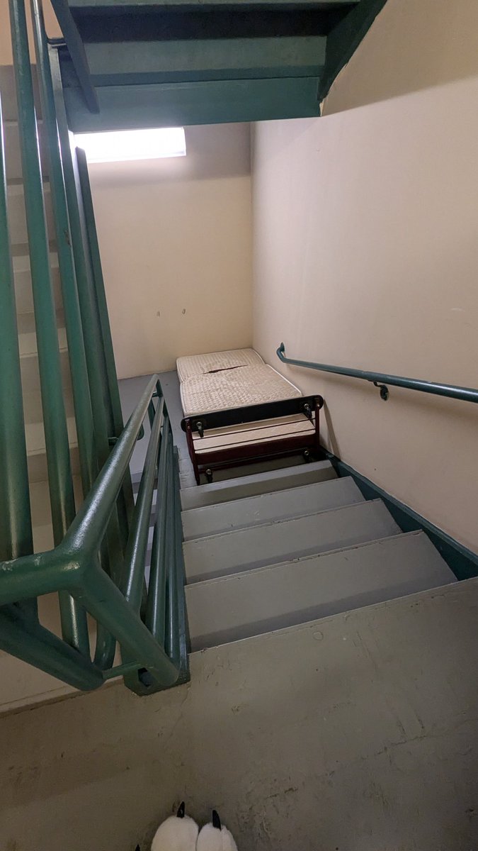 Why is there a random pull up bed xD