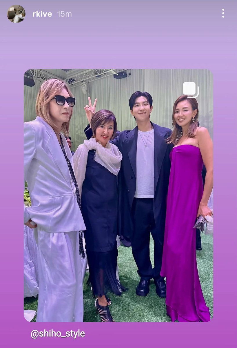 Namjoon on Instagram with V and more

#방탄소년단RM #RM