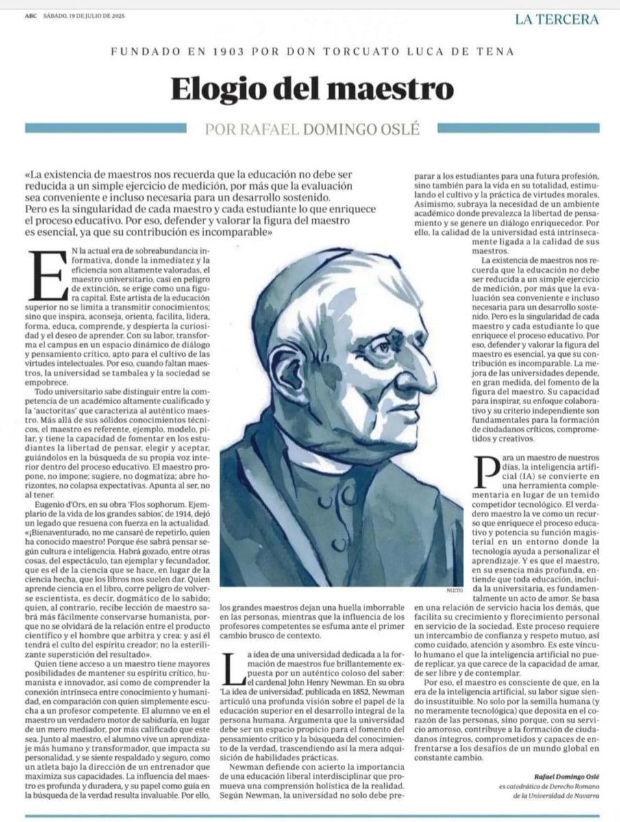 "El maestro fomenta en sus alumnos la libertad de pensar, elegir y aceptar, guiándolos en la búsqueda de su propia voz interior dentro del proceso educativo. El maestro propone, no impone; sugiere, no dogmatiza; abre horizontes. Apunta al ser, no al tener" acortar.link/KORYcO