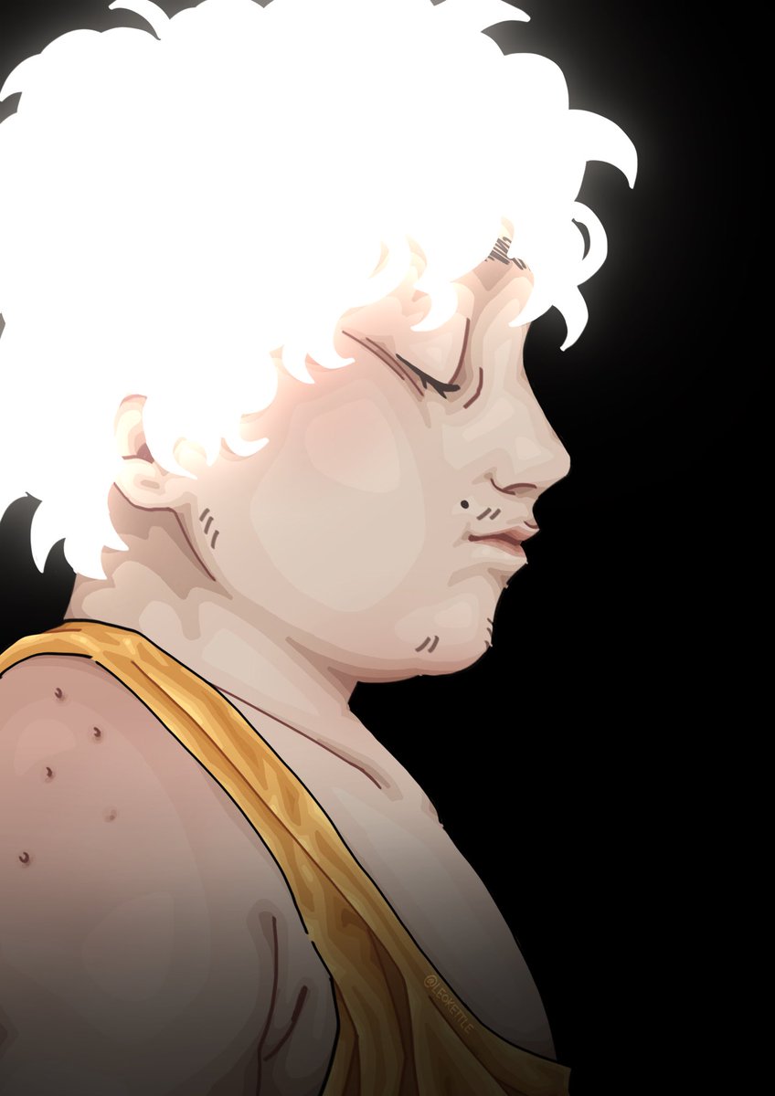 drew my partner as an angelic being because I am Normal about him #mlm #ilovemyman #originalart