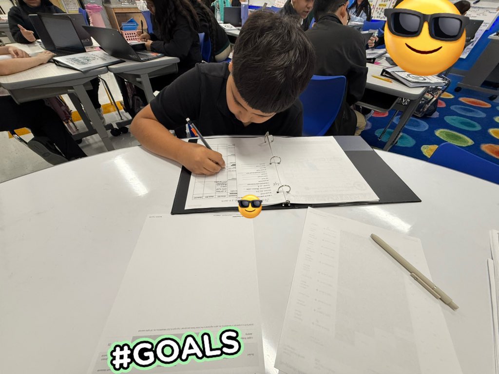 Proud teacher moment 🙌🏽 My students are taking ownership of their learning—tracking their data, setting growth goals, and reflecting on past progress to shape future success. This is what student agency looks like! 💪🏽📊 #StudentAgency <a href="/JQAEaglesDISD/">John Quincy Adams Elementary</a>