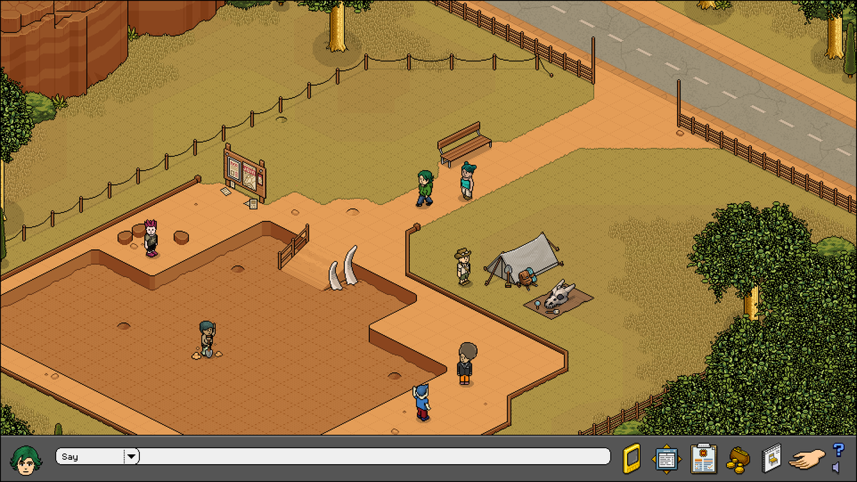 I've been kneading on this fake public room for 1½ day now, specifically for a skill revolving Archeology (artifacts)-- But mainly as practice! And it was fun!

#Habbo #HabboOrigins