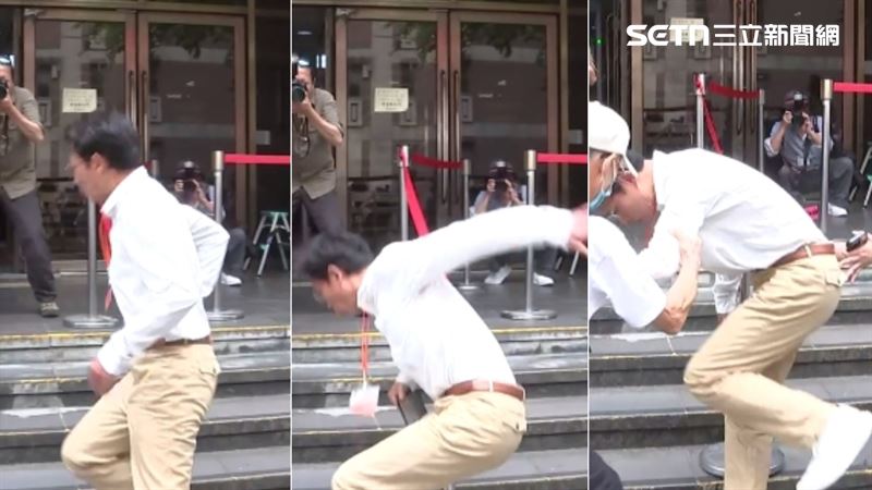 直擊／才嗆完賴清德！黃國昌轉身「鏘一聲」滑跤險跌倒　旁人嚇壞出手扶
setnsocial.pse.is/83vnjg