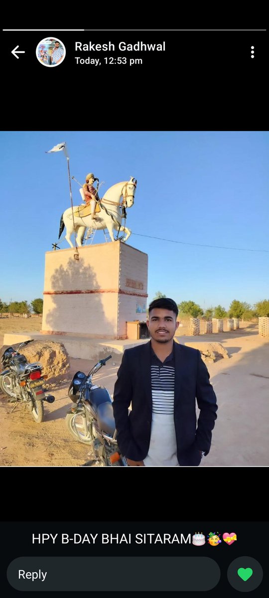 जन-जन के आराध्य लोक देवता श्री वीर तेजाजी महाराज के बलिदान दिवस "तेजा दशमी" की हार्दिक शुभकामनाएं।
<a href="/SitaramGadhwal9/">Sitaram Gadhwal Degane</a>