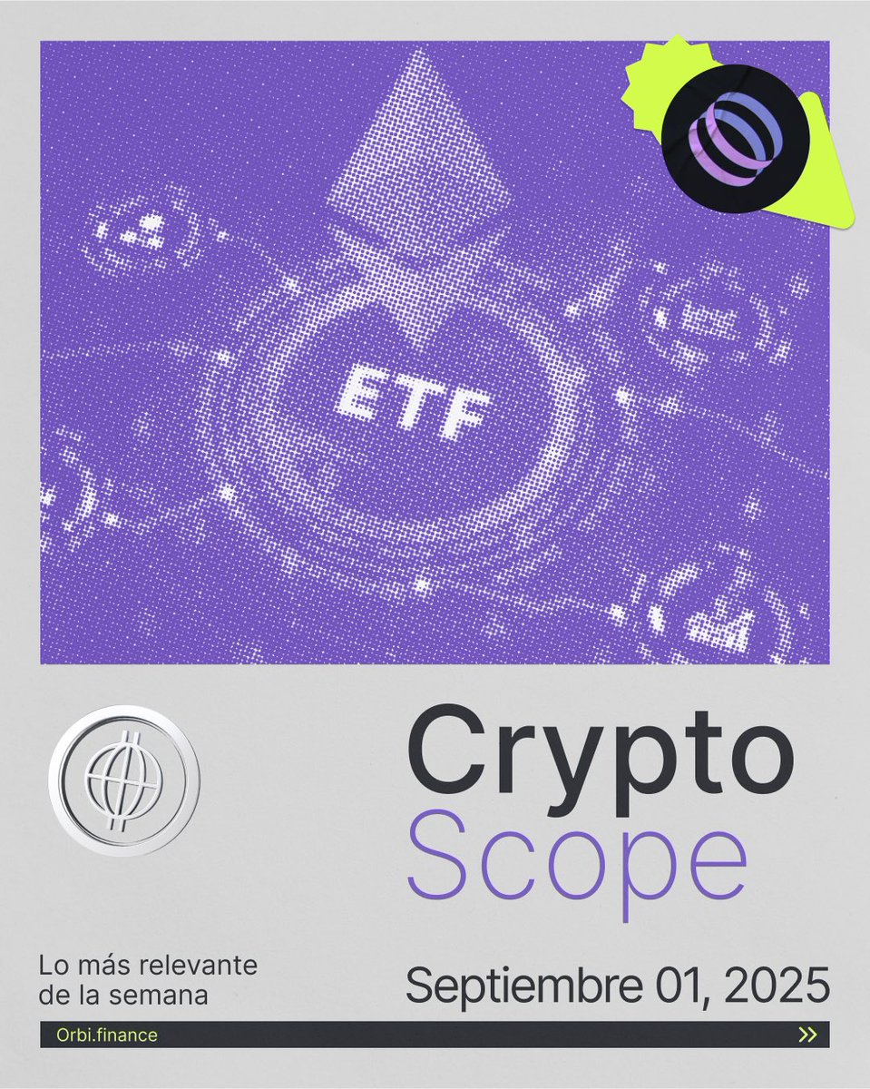 orbi_finance's tweet image. Crypto Scope Weekly 🌍

🏛️ La SEC retrasa su decisión sobre el ETF de Ethereum de Bitwise.

💰 MicroStrategy recauda más de $500 millones en bonos para comprar más Bitcoin.

🇯🇵 Japón apuesta fuerte por Bitcoin, reforzando su papel en el mercado global.