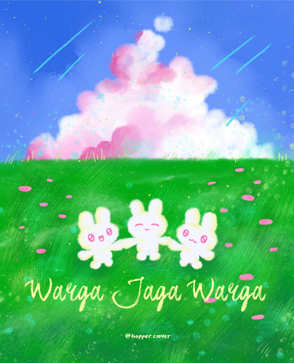 🩷💚💙 #wargajagawarga #SalingJaga #ResetIndonesia