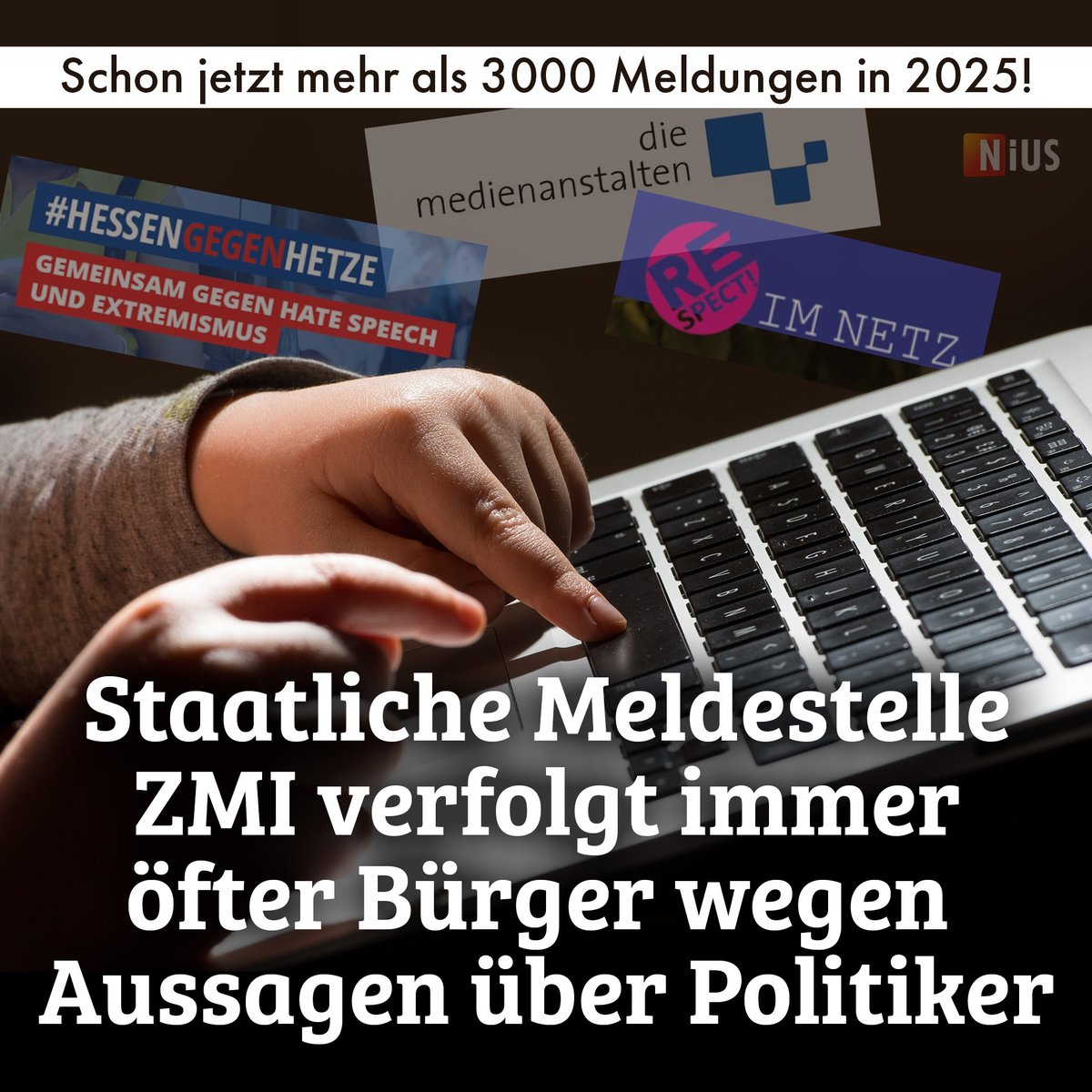 Ein falsches Wort über einen Politiker kann in Deutschland inzwischen großen Ärger nach sich ziehen. Die Anzeigen wegen „Majestätsbeleidigung“ haben sich seit 2023 vervierfacht! Fast immer sind es steuerfinanzierte „Trusted Flaggers“, die User anschwärzen.