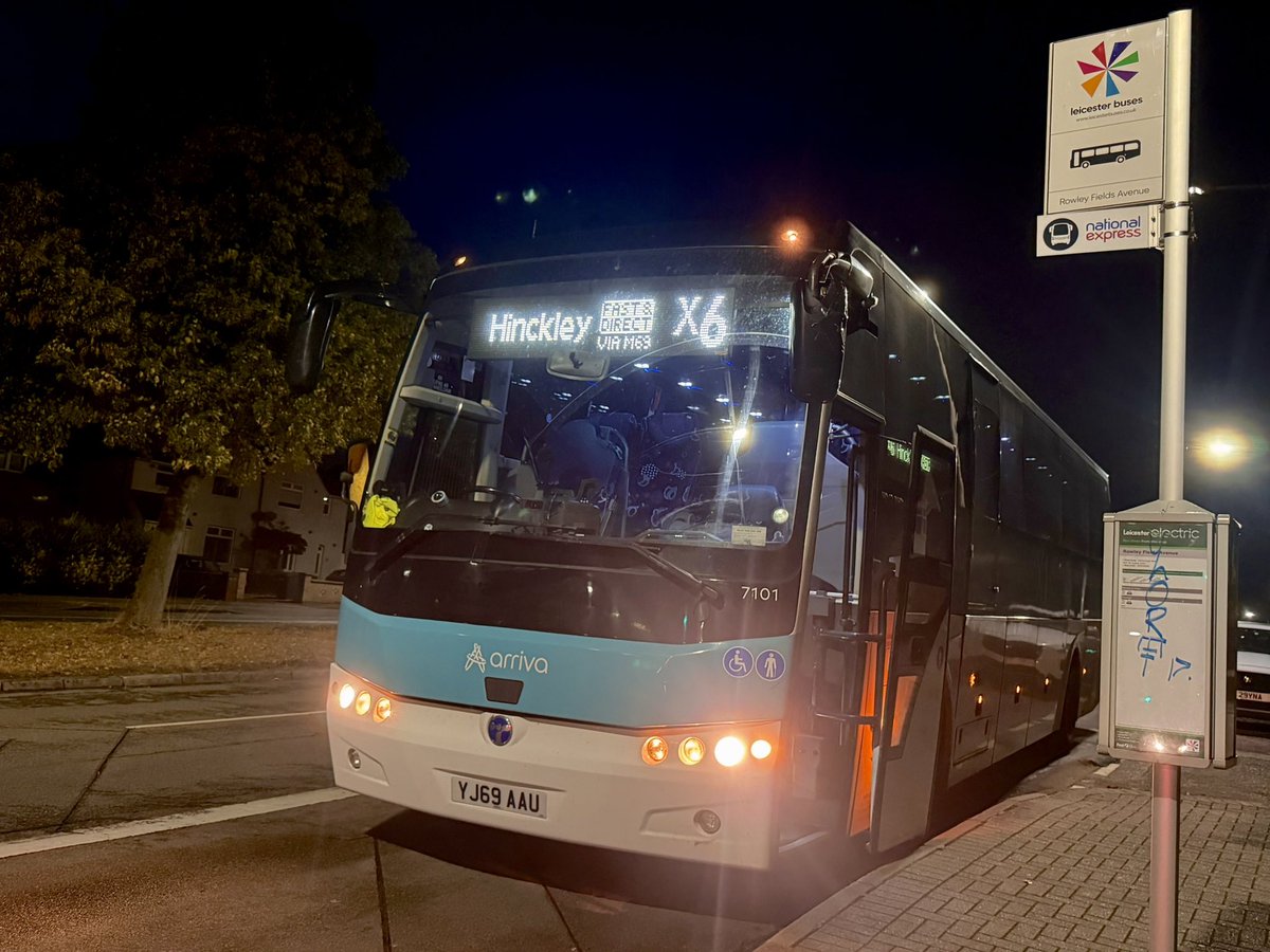 7101 for my whole shift last night, on some X6s!