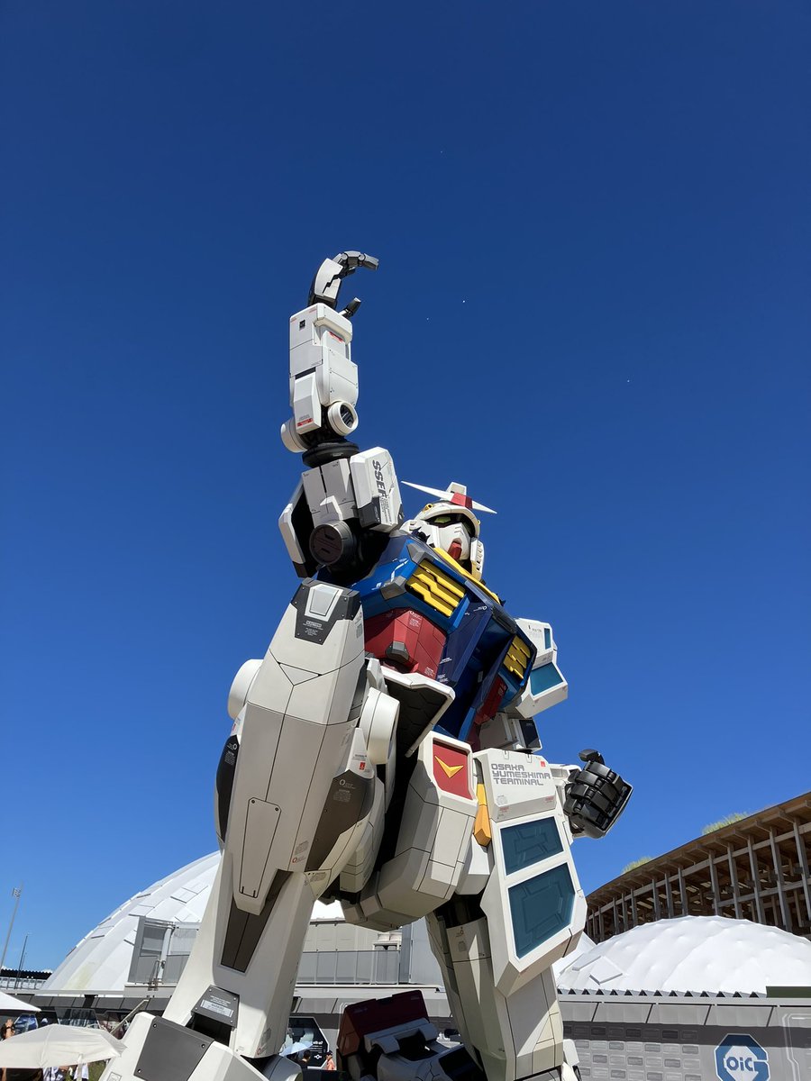 一緒に万博に来たメンバーを、ガンダムパビリオンに送り込んできたぜ。

楽しんでくれ

#大阪万博 #大阪関西万博