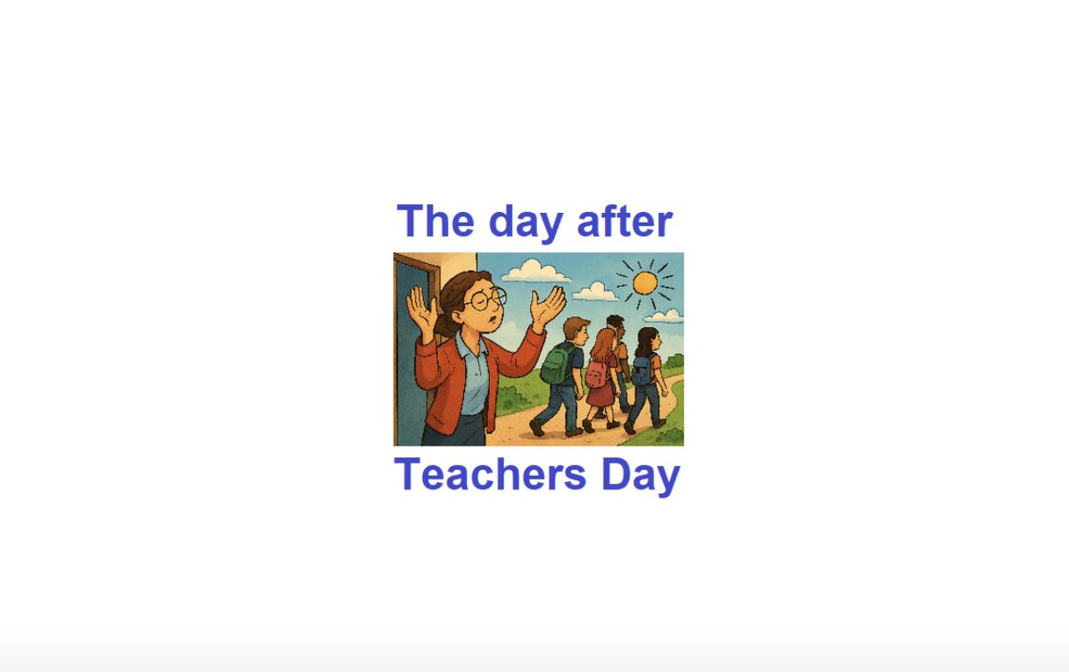 Some people in our society are natural targets for criticism. Politicians must head the list but bosses generally come a close second. 

Read on: terrificmentors.com/the-day-after-…