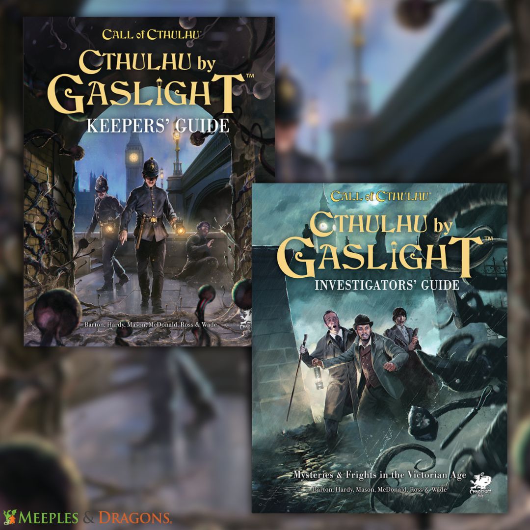 Explore, Investigate, Survive - Victorian Horror Awaits in Cthulhu by Gaslight! 🕵️‍♀️📖

Keepers and Investigators guides are in, grab yours now!

rfr.bz/t1af922

#Chaosium #CallofCthulhu #ttrpg