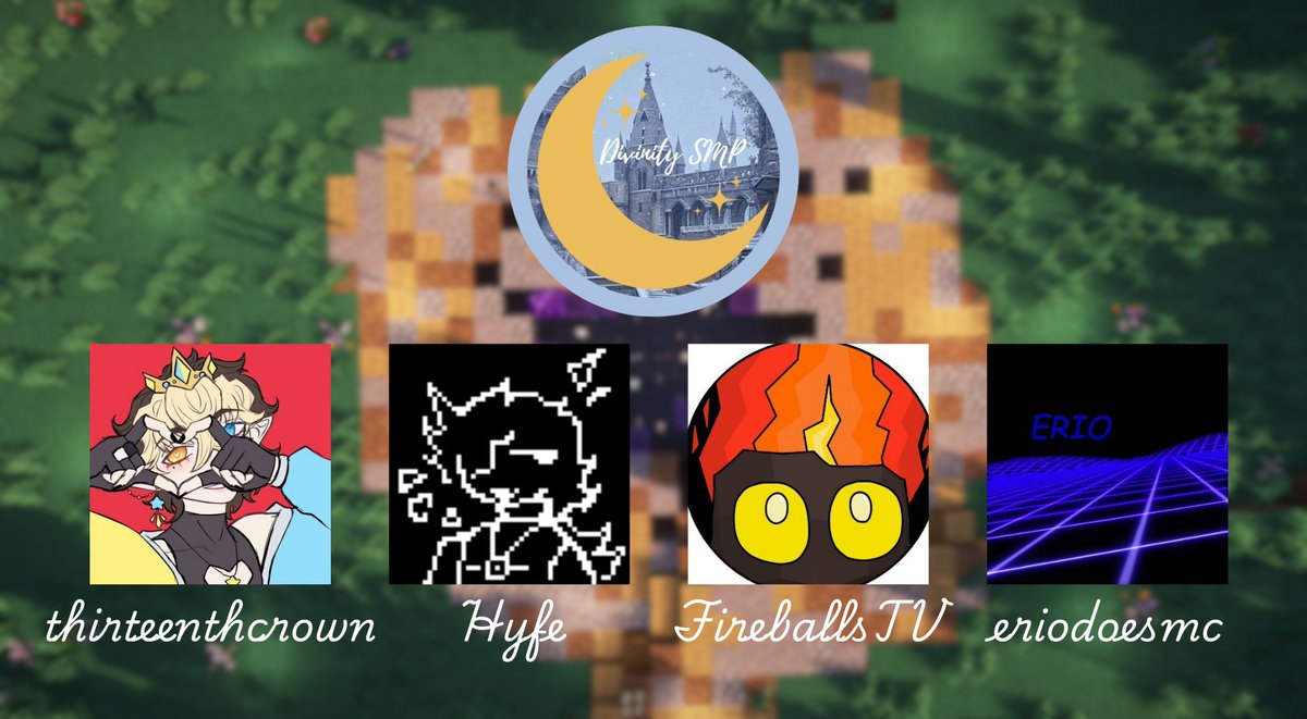 The Void has opened new players have arrived

Please welcome <a href="/thirteenthcrown/">Saline🜲🌠</a> <a href="/HyfeUnderscore/">Hyfe</a> <a href="/FireballsTV/">FireBallsTV</a> <a href="/eriodoesmc/">erio</a> 

#Divsmp #Minecraftsmp #Playerintro