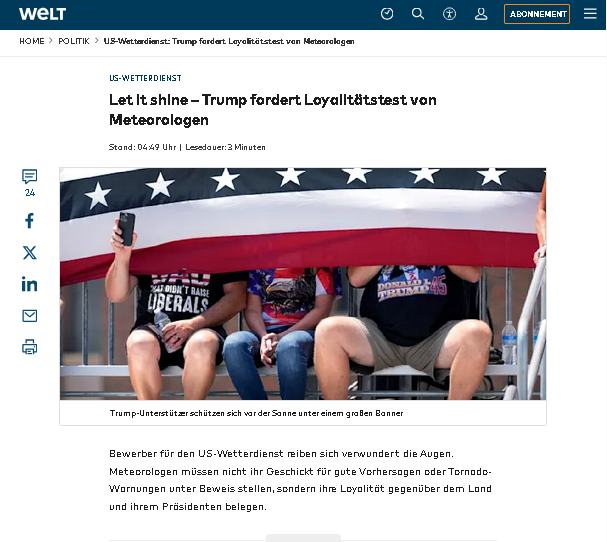 Eine Runde lachen am frühen Morgen.😂😂Die spinnen komplett, die #MAGA.