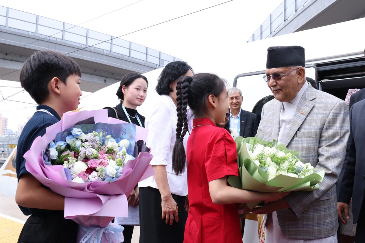 kpsharmaoli's tweet image. Hello Beijing! 
Arrived on a fast train from Tianjin after successfully completing the SCO Plus Summit. 
The excitement continues—