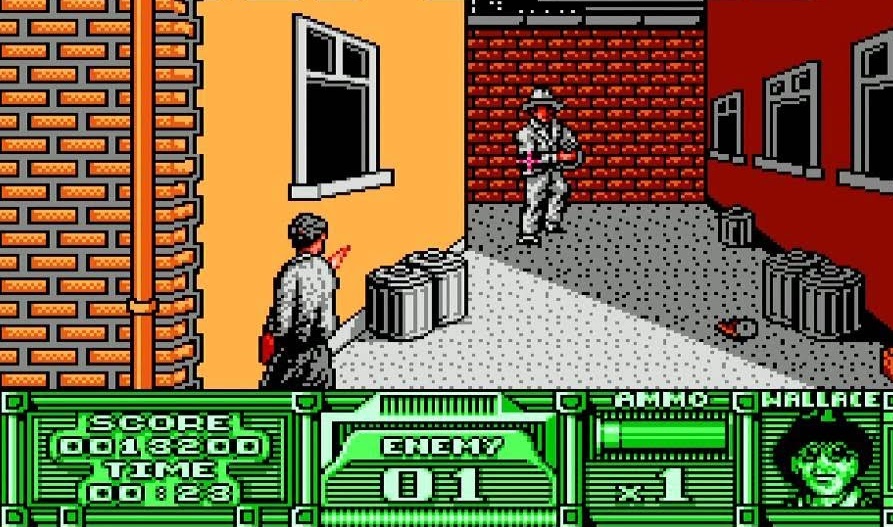 子供の頃、全然先に進めないのに何度も何度も同じステージをプレイしていたファミコンの『アンタッチャブル』🎥映画より先にゲームを知ってプレイしてましたが、映画を観てみると良くできた作品だと思える！ムズいけど😭ショットガンの音がめっちゃ好きでした🤪ムズいけど🤣 #なつかし屋 #レトロゲーム