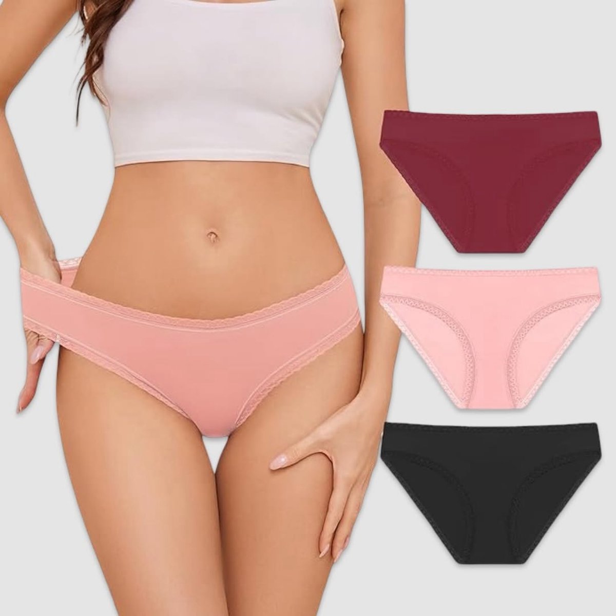 Intimate_UG's tweet image. Invisible Bikini Panties feature elegant lace edges, designed to give you a feminine and sexy touch. 

Available at 70,000ugx

Call/whatsapp 0783 646 239 for deliveries 

#intimateug #panties #knickers #lingerie #underwear