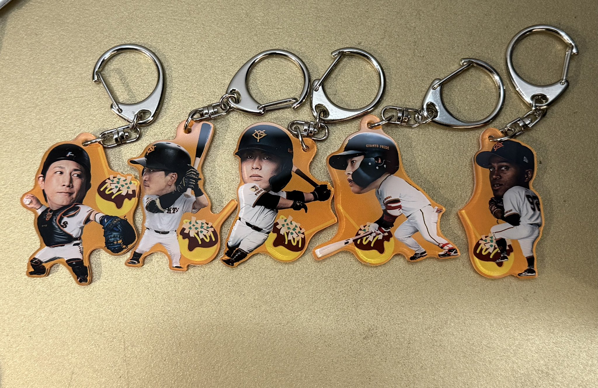 読売ジャイアンツ 増田陸 フェイスキーホルダー 52 巨人 リチャード