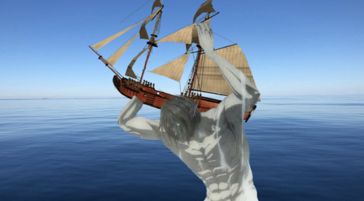 Eren Yeager (@usurperereny) on Twitter photo <a href="/falsestr1ngs518/">The Vessel</a> Unfortunately they didn’t have me to save their ship. That’s because there’s one thing they don’t have.
Freedom…and destiny. <a href="/falsestr1ngs518/">The Vessel</a> Unfortunately they didn’t have me to save their ship. That’s because there’s one thing they don’t have.
Freedom…and destiny.