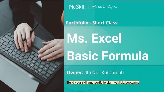 IlfaNurKhotimah's tweet image. 🚀 Skill Excel auto naik level!
Kelas dari @myskill_id bener-bener cocok buat pemula yang pengen cepet paham!
#MySkillExperience #ExcelUntukPemula