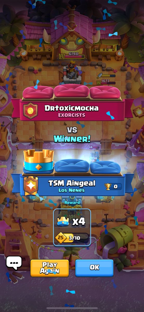 NaiwnLoco's tweet photo. @ClashRoyale @Rockstar_YT wtf con el emparejamiento? https://t.co/5x6KD8XW7i