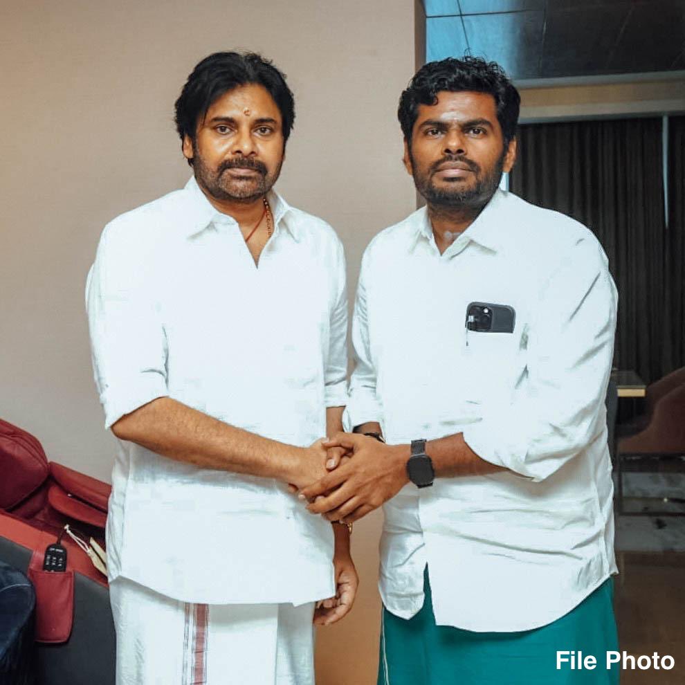 K.Annamalai (@annamalai_k) on Twitter photo Hearty birthday greetings to Dep. CM of Andhra Pradesh Thiru <a href="/PawanKalyan/">Pawan Kalyan</a> avl.
May this year bring him more strength, success & happiness. Wishing him endless joy, health & victories ahead. Hearty birthday greetings to Dep. CM of Andhra Pradesh Thiru <a href="/PawanKalyan/">Pawan Kalyan</a> avl.
May this year bring him more strength, success & happiness. Wishing him endless joy, health & victories ahead.