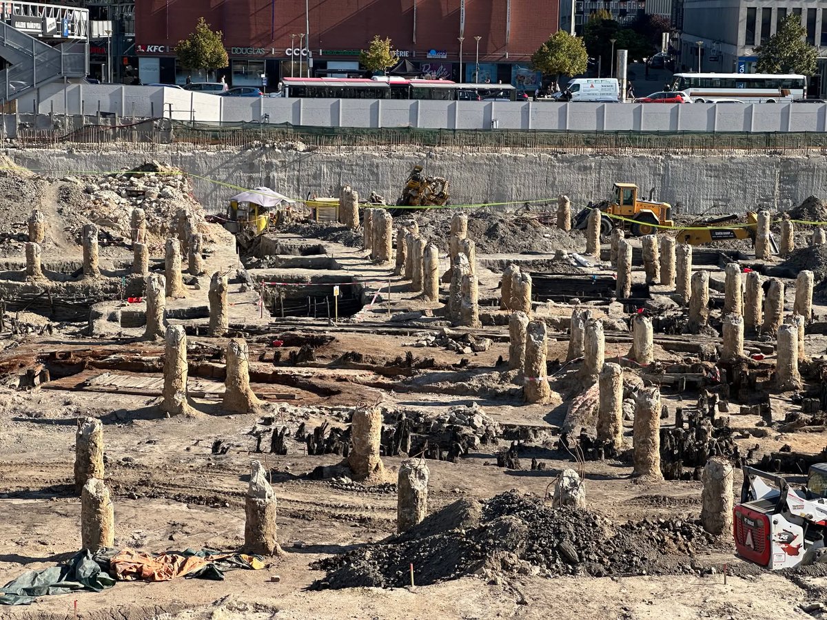 AlbetaV's tweet image. Brno, zajímavé nálezy, výstavba Dornych / bývalý Prior/