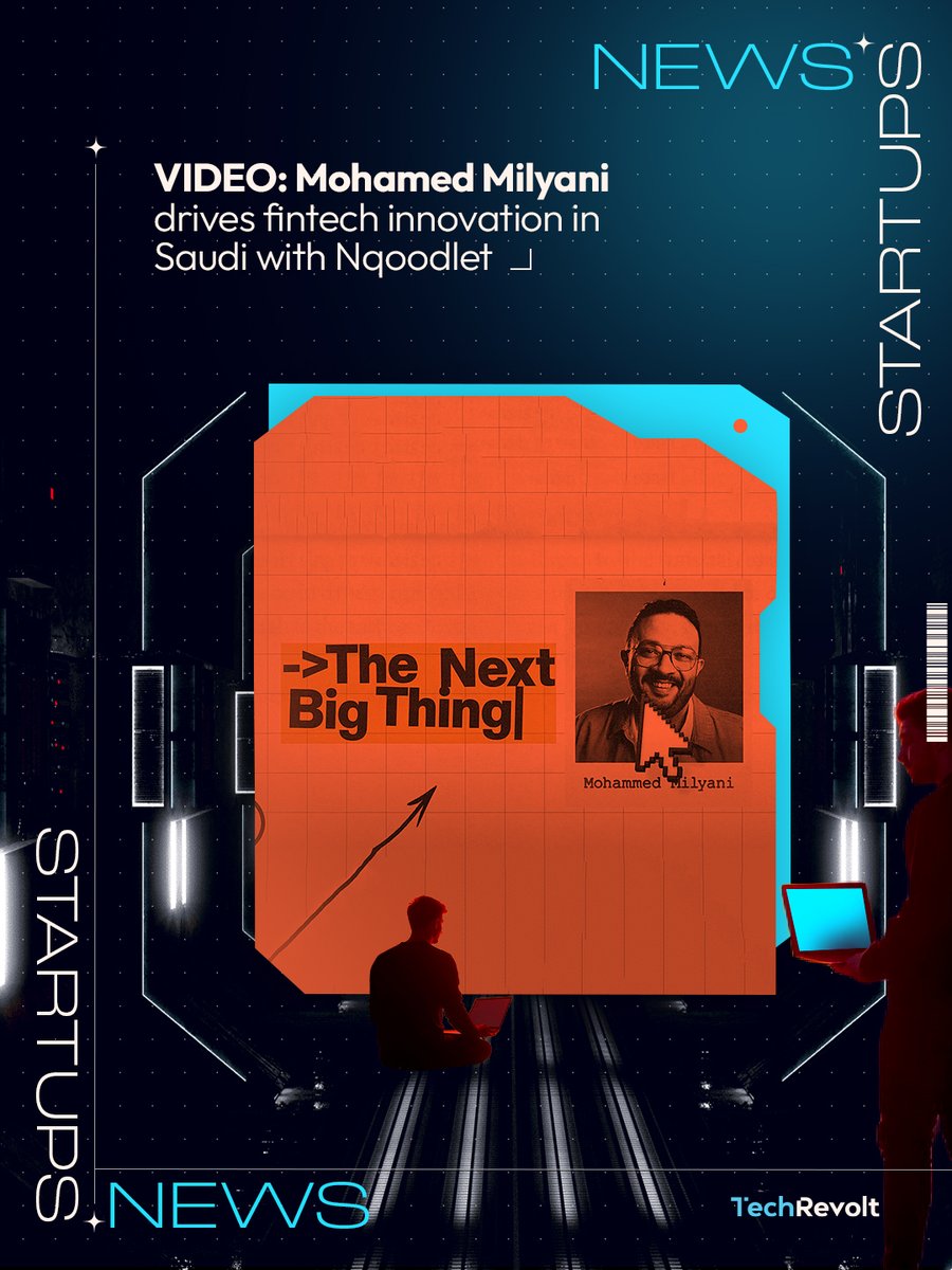 TechRevolt_News's tweet image. Episode 2 of The Next Big Thing with Hasan Jabarti as guest host explores Mohamed M., CEO of @nqoodlet. With 20+ years in tech, his journey reflects persistence, reinvention & shaping Saudi’s fintech future.
techrevolt.io/2025/08/29/vid…