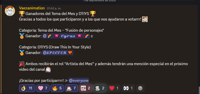 spectero_0's tweet photo. Fue un honor haber participado en este evento de la creadora de contenido @vaezanimation  :3

la verdad me la pase de maravilla experimentando con algunas cosas (POR FIN SE HACER GORRAS, AHUEVO) https://t.co/5eGsMJI5Nb