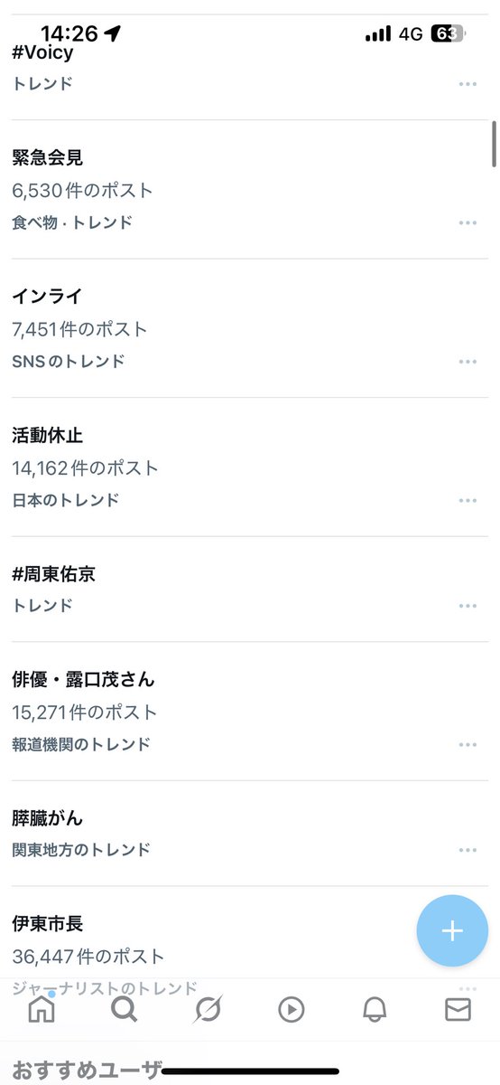 エックスのトレンドに自民党の両院議員総会皆無なの草

完全に自民党やってんなー