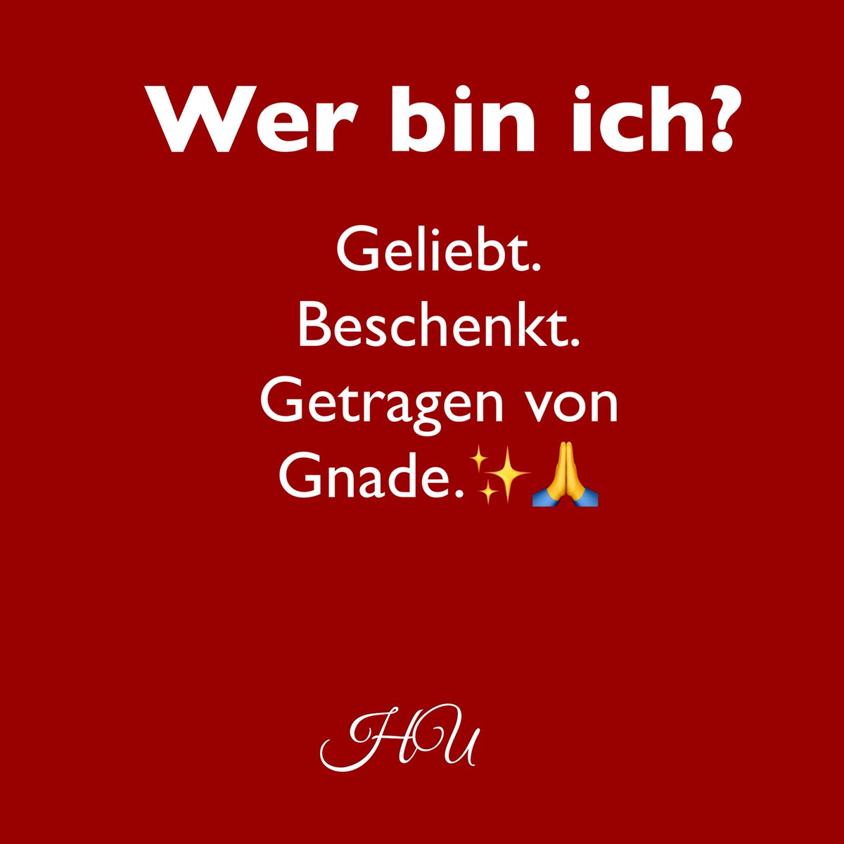 herbert_ullrich's tweet image. Wer bin ich? 
Freunde: Du bist, wie du dich verhältst.
Lehrer: Du bist, was du gelernt hast.
Gesellschaft: Du bist, was du leistest.
Religion: Du bist, was du tust.

Doch Gott sagt:
👉 Du bist geliebt, wertvoll und getragen von Gnade. 💫🙏
(2. Sam 7,18) #Losung
