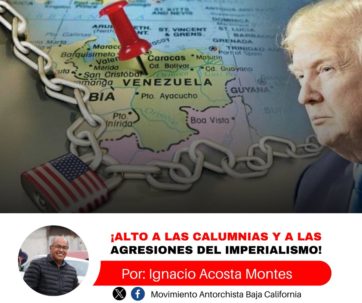 DEFENDER A VENEZUELA ES REIVINDICAR EL DERECHO DE LOS TRABAJADORES DEL MUNDO A UNA VIDA MEJOR: ¡ALTO A LAS CALUMNIAS Y A LAS AGRESIONES DEL IMPERIALISMO!
facebook.com/share/p/1F3rQg…
