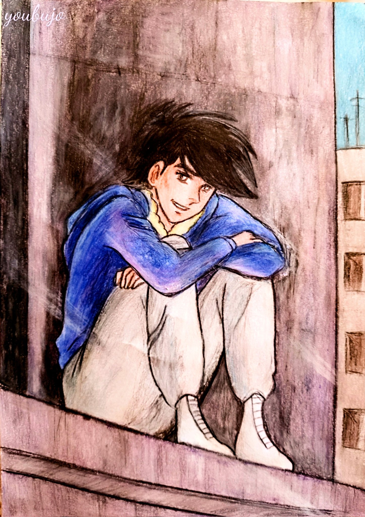 色鉛筆画ルートくん てんしんくん(イラストレーター) on X: 