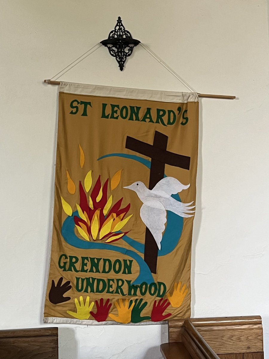 St Leonard’s Church, Grendon Underwood, Buckinghamshire. #textileTuesday