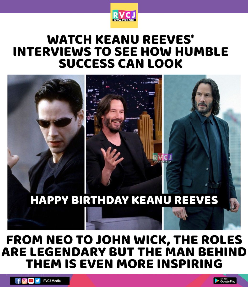 rvcjmovies's tweet image. Happy Birthday Keanu Reeves

#keanureeves #thematrix #johnwick