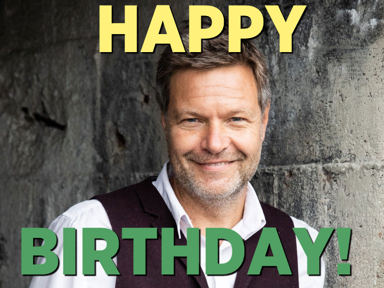 #Habeck2029: für eine Grüne Zukunft 🍵 (@gruenemission) on Twitter photo Alles erdenklich Gute zum Geburtstag, #Robert 💚🌻💚 Alles erdenklich Gute zum Geburtstag, #Robert 💚🌻💚