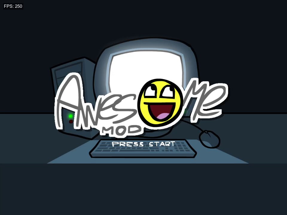 hypsk8r's tweet image. title screen
#fnf #awesomemod