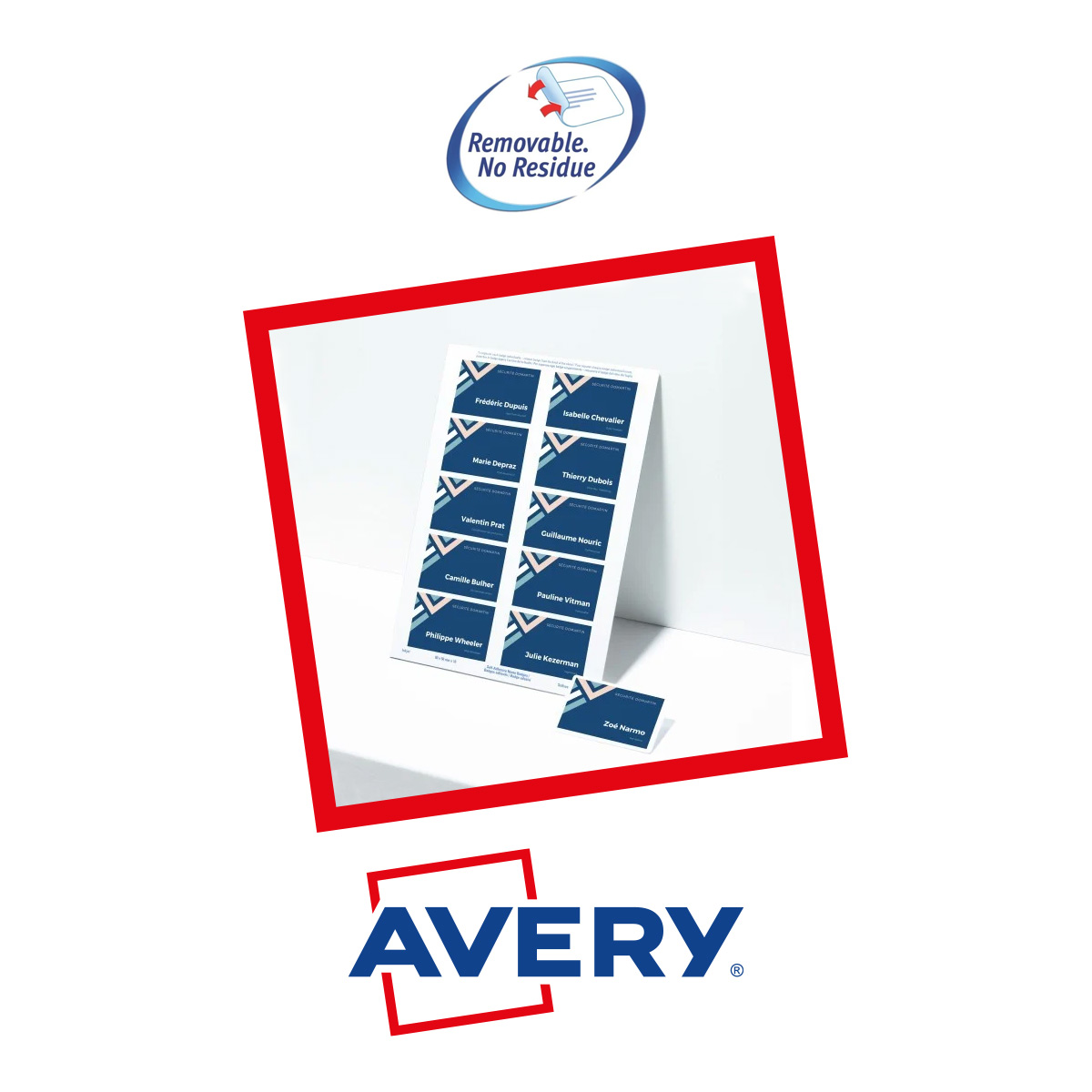 Networking starts with a name. Avery name badges make it easy to create a professional, approachable first impression. Order today from your trusted local supplier. #ItStoreroom
