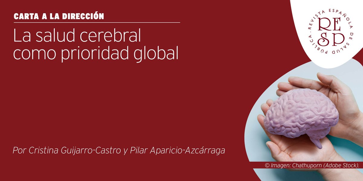 📢#NovedadRESP🆕
Publicamos una carta de C Guijarro-Castro y <a href="/paparicio3/">Pilar Aparicio</a> sobre el artículo "Carga mundial, regional y nacional de trastornos que afectan al sistema nervioso, 1990-2021", publicado por <a href="/TheLancet/">The Lancet</a> Neurology en 2024. 
🔗ojs.sanidad.gob.es/index.php/resp…