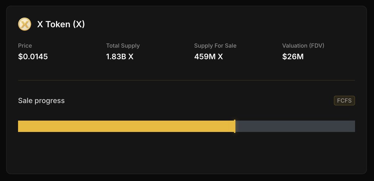 XOS Token Sale is underway. If you already participated, you can now claim your Genesis Badge NFT.

Details: tokens.x.ink

Claim NFT: x.ink/airdrop/

⏰ Genesis Badge role will be available in a few days.

Leave your wallet address or code below. 50 Genesis