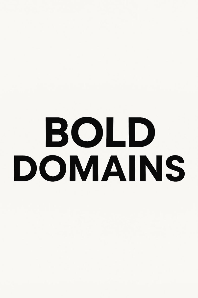 💡 Searching for a bold brand name?
Check out these 4 strong domains now available 👇

🔥 BoldCalculator.com
🔥 BoldMemory.com
🔥 BoldMonitor.com
🔥 BoldAward.com

#DomainsForSale #DomainNames #Branding #StartupNames
