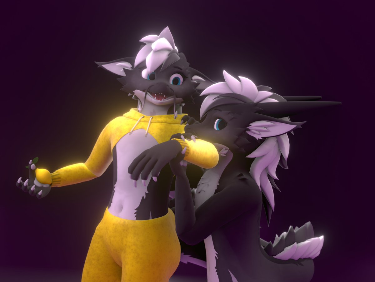 Oh no, the Dragon confused another dragon in lemon-like clothes with a real lemon..

A small render for future clothes for Stellaura