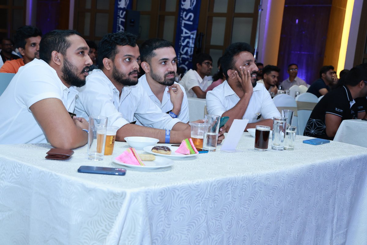 Thisura Ramanayake, Shehan Karunapala, Sachin Abhayaratne, and Kusal Gunasekera proudly represented #Zone24x7 at #MegaMind2025, the ultimate corporate quiz battle organized by <a href="/SLASSCOM/">SLASSCOM</a>.

#BestEngineeringTalent #CorporateQuiz #Teamwork #InnovationInAction #TechLeaders