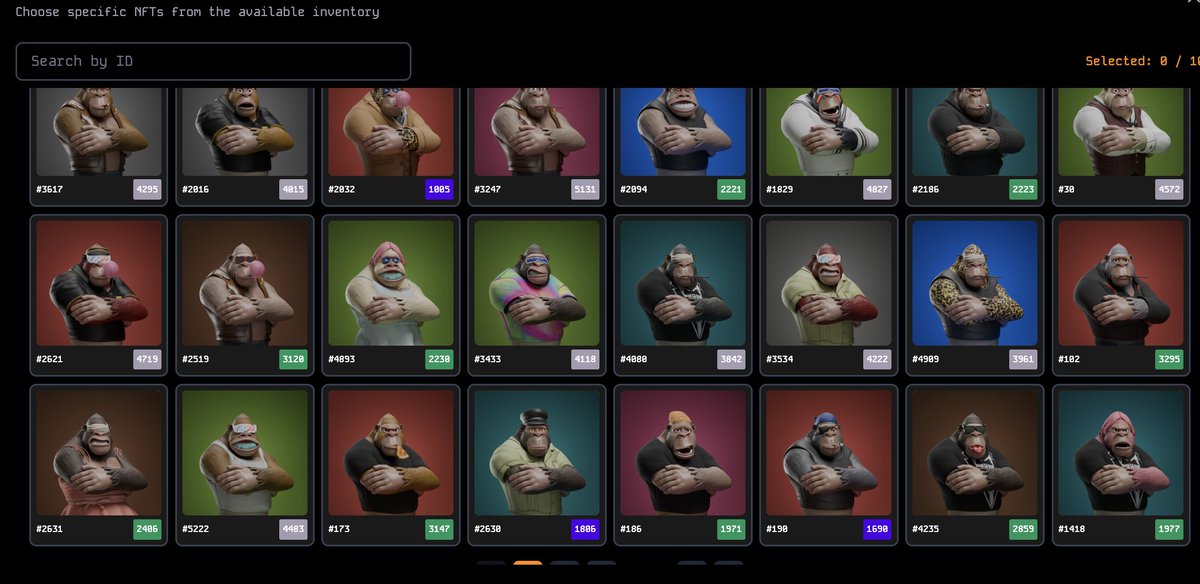 TLDR;

1. Your Geez ➡️ Bank 🟰 1000 $PNutz

2. Your $PNutz ➡️Bank 🟰 Geez:
1010 $PNutz 🟰 1 random Geez
1035 $PNutz 🟰 You pick 1 Geez

3. Loan your Geez ➡️ Bank 🟰 1000 $PNutz
*up to 60 days, 100% LTV

All the action happens on geezonape.com/geebank/swap

~300 Geez to choose from!