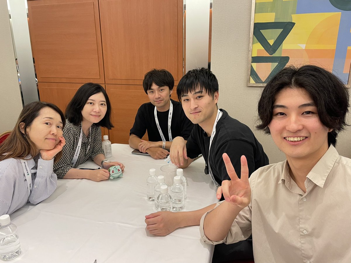 Ethereum Foundationの宮口あやさんやhww、Mitsuさん、erinaさんとお話させていただきました！ Nyx  Foundationやその活動を共有し、ご助言いただきました！  アジア拠点のチームは少ないですが、引き続きチーム一丸となりEthereumに貢献していきます！