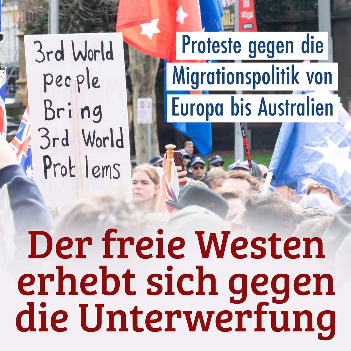 Der #Widerstand gegen die illegale Massenmigration nimmt neue Formen an. Immer mehr Menschen organisieren sich und tragen ihre Wut auf die Straße. 
nius.de/ausland/news/p…