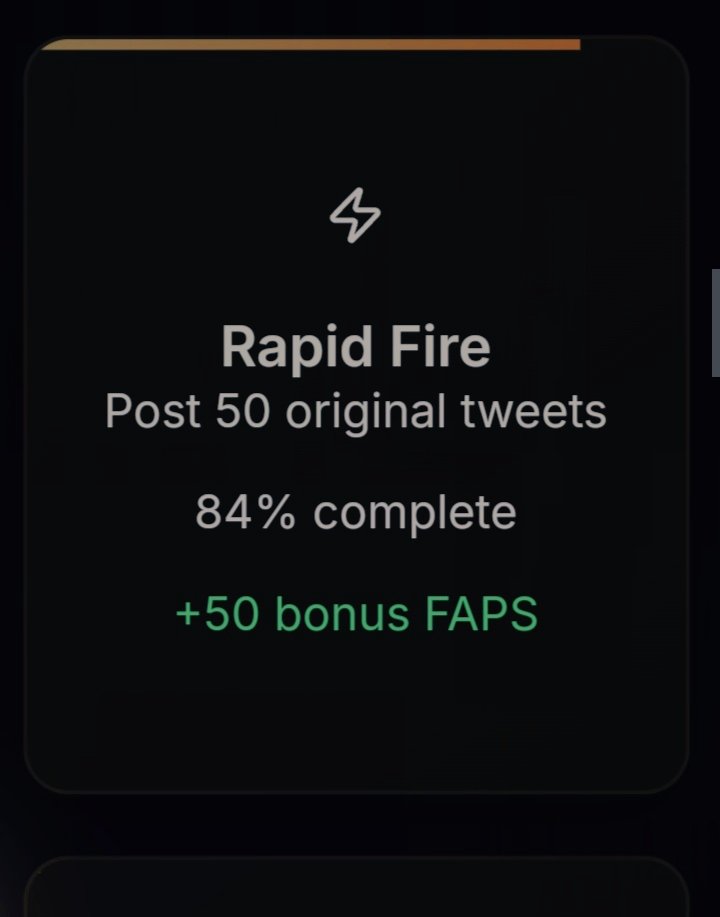 (Ø,G)_Ramreos | 𝔽rAI (@beloba) on Twitter photo GM CT <a href="/FractionAI_xyz/">Fraction AI</a>
rapid fire 50 original posts🔥
84% will be completed soon Actually,
this task is very easy, but I really enjoyed my journey here.
because with every step I take, I'm maintaining my streak of achievements. GM CT <a href="/FractionAI_xyz/">Fraction AI</a>
rapid fire 50 original posts🔥
84% will be completed soon Actually,
this task is very easy, but I really enjoyed my journey here.
because with every step I take, I'm maintaining my streak of achievements.