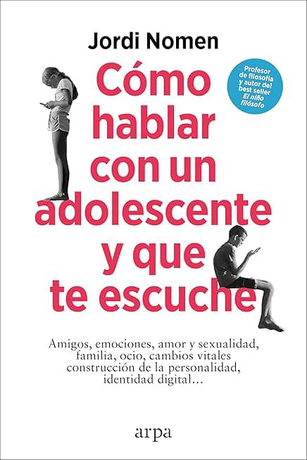 📖 > CÓMO HABLAR CON UN ADOLESCENTE Y QUE TE ESCUCHE de <a href="/jordinomen/">Jordi Nomen Recio</a> hoy en #KindleFlash a 3,79€

🛒 >> amzn.to/3UZiUJR

| <a href="/arpaeditores/">Arpa Editores</a> |